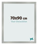 Fotokader 70x90cm Aluminium Geborsteld MDF Bologna Voorzijde Maat | Yourdecoration.be
