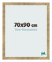 Fotokader 70x90cm Goud Antiek MDF Bologna Voorzijde Maat | Yourdecoration.be