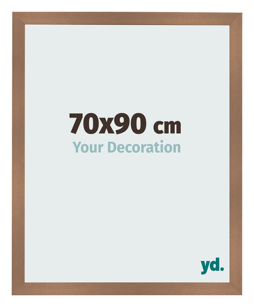 Fotokader 70x90cm Koper Decor MDF Bologna Voorzijde Maat | Yourdecoration.be