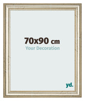 Fotokader 70x90cm Metaalglans MDF Lazio Voorzijde Maat | Yourdecoration.be