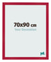 Fotokader 70x90cm Rood MDF Bologna Voorzijde Maat | Yourdecoration.be
