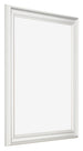 Fotokader 70x90cm Wit Geveegd MDF Lazio Voorzijde Schuin | Yourdecoration.be