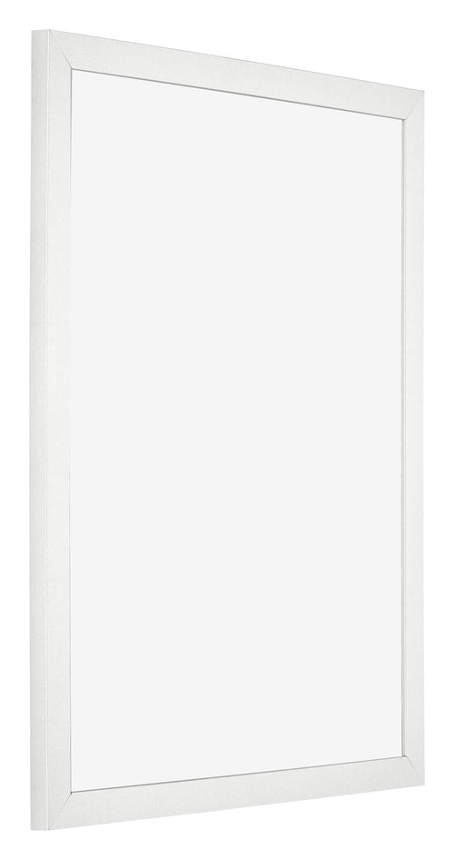 Fotokader 70x90cm Wit Hoogglans MDF Bologna Voorzijde Schuin | Yourdecoration.be