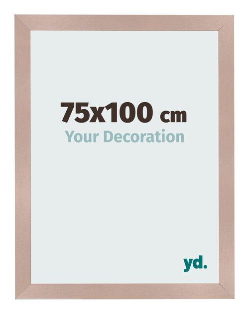 Fotokader 75x100 cm Oudroze MDF Bologna Voorzijde Maat | Yourdecoration.be
