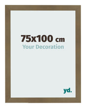 Fotokader 75x100cm Brons Decor MDF Bologna Voorzijde Maat | Yourdecoration.be
