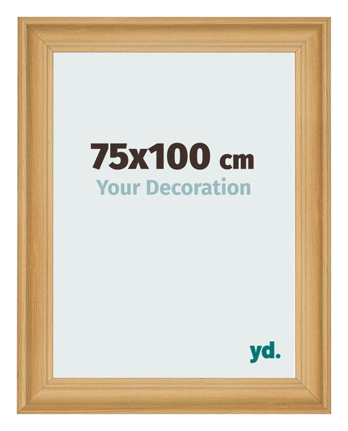 Fotokader 75x100cm Dennen Houtnerf MDF Lazio Voorzijde Maat | Yourdecoration.be