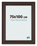 Fotokader 75x100cm Eiken Donker MDF Lazio Voorzijde Maat | Yourdecoration.be