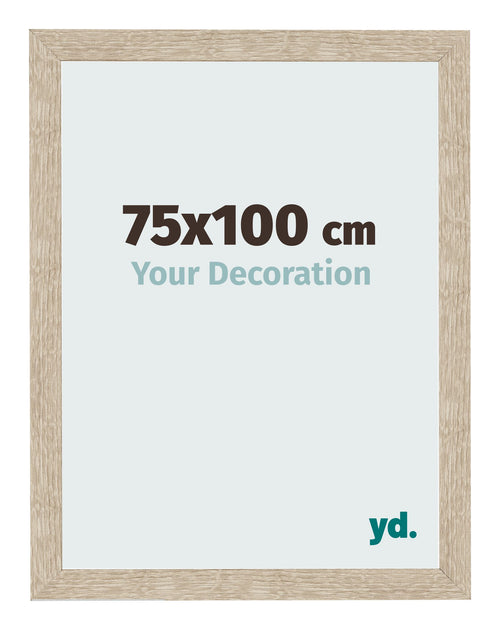 Fotokader 75x100cm Sonoma Eiken MDF Bologna Voorzijde Maat | Yourdecoration.be