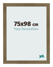 Fotokader 75x98cm Brons Decor MDF Bologna Voorzijde Maat | Yourdecoration.be