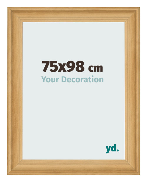 Fotokader 75x98cm Dennen Houtnerf MDF Lazio Voorzijde Maat | Yourdecoration.be