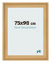 Fotokader 75x98cm Dennen Houtnerf MDF Lazio Voorzijde Maat | Yourdecoration.be
