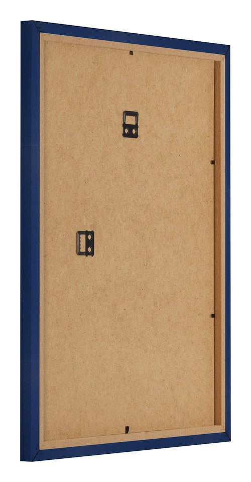 Fotokader 75x98cm Donkerblauw Geveegd MDF Bologna Achterzijde Schuin | Yourdecoration.be
