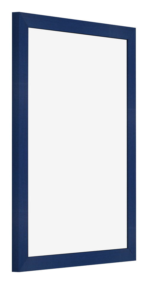 Fotokader 75x98cm Donkerblauw Geveegd MDF Bologna Voorzijde Schuin | Yourdecoration.be