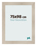Fotokader 75x98cm Eiken Licht MDF Pisa Voorzijde Maat | Yourdecoration.be