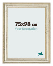 Fotokader 75x98cm Metaalglans MDF Lazio Voorzijde Maat | Yourdecoration.be