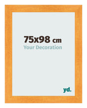Fotokader 75x98cm Oranje MDF Pisa Voorzijde Maat | Yourdecoration.be