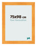Fotokader 75x98cm Oranje MDF Pisa Voorzijde Maat | Yourdecoration.be