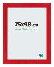 Fotokader 75x98cm Rood MDF Pisa Voorzijde Maat | Yourdecoration.be