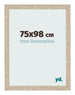 Fotokader 75x98cm Sonoma Eiken MDF Bologna Voorzijde Maat | Yourdecoration.be