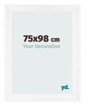 Fotokader 75x98cm Wit Mat MDF Pisa Voorzijde Maat | Yourdecoration.be
