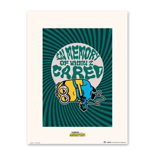Grupo Erik P30X40cm0443 Print 30X40 cm Minions In Memory Of When I Cared | Yourdecoration.be