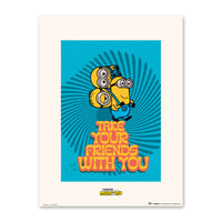 Grupo Erik P30X40cm0444 Print 30X40 cm Minions Take Your Friends With You | Yourdecoration.be