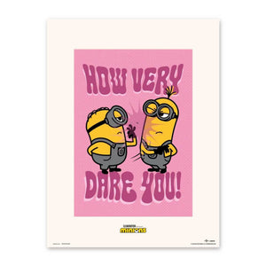 Grupo Erik P30X40cm0445 Print 30X40 cm Minions How Very Dare You | Yourdecoration.be