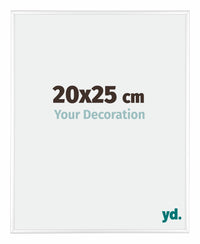 Kent Aluminium Fotokader 20x25cm Wit Hoogglans Voorzijde Maat | Yourdecoration.be