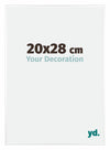 Kent Aluminium Fotokader 20x28cm Wit Hoogglans Voorzijde Maat | Yourdecoration.be