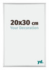 Kent Aluminium Fotokader 20x30cm Zilver Hoogglans Voorzijde Maat | Yourdecoration.be