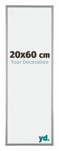 Kent Aluminium Fotokader 20x60cm Platina Voorzijde Maat | Yourdecoration.be