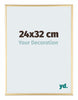 Kent Aluminium Fotokader 24x32cm Goud Voorzijde Maat | Yourdecoration.be
