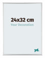 Kent Aluminium Fotokader 24x32cm Zilver Hoogglans Voorzijde Maat | Yourdecoration.be