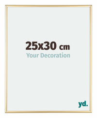 Kent Aluminium Fotokader 25x30cm Goud Voorzijde Maat | Yourdecoration.be