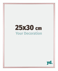Kent Aluminium Fotokader 25x30cm Koper Voorzijde Maat | Yourdecoration.be