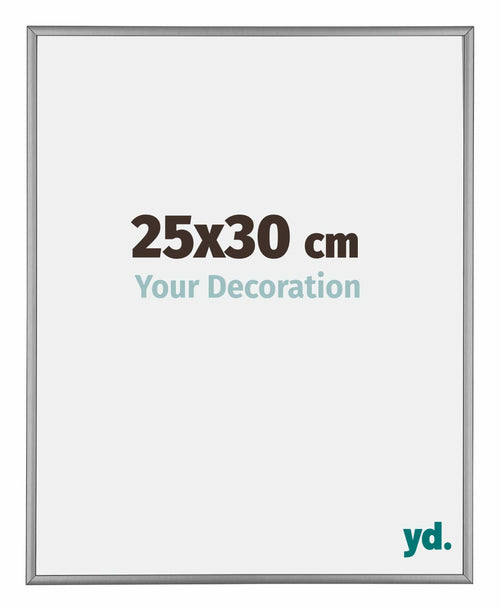 Kent Aluminium Fotokader 25x30cm Platina Voorzijde Maat | Yourdecoration.be