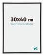 Kent Aluminium Fotokader 30x40cm Zwart Mat Voorzijde Maat | Yourdecoration.be