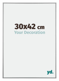 Kent Aluminium Fotokader 30x42cm Platina Voorzijde Maat | Yourdecoration.be