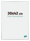 Kent Aluminium Fotokader 30x42cm Zilver Hoogglans Voorzijde Maat | Yourdecoration.be