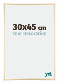 Kent Aluminium Fotokader 30x45cm Goud Voorzijde Maat | Yourdecoration.be