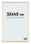 Kent Aluminium Fotokader 32x45cm Goud Voorzijde Maat | Yourdecoration.be