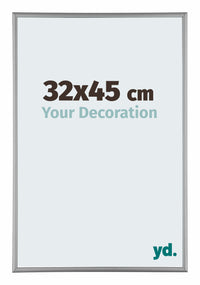 Kent Aluminium Fotokader 32x45cm Platina Voorzijde Maat | Yourdecoration.be