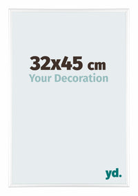 Kent Aluminium Fotokader 32x45cm Wit Hoogglans Voorzijde Maat | Yourdecoration.be