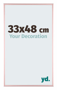 Kent Aluminium Fotokader 33x48cm Koper Voorzijde Maat | Yourdecoration.be