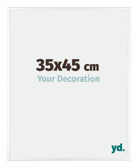 Kent Aluminium Fotokader 35x45cm Wit Hoogglans Voorzijde Maat | Yourdecoration.be