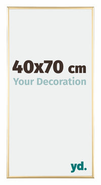 Kent Aluminium Fotokader 40x70cm Goud Voorzijde Maat | Yourdecoration.be