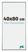 Kent Aluminium Fotokader 40x80cm Platina Voorzijde Maat | Yourdecoration.be