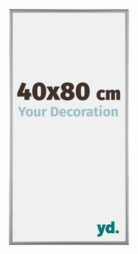Kent Aluminium Fotokader 40x80cm Platina Voorzijde Maat | Yourdecoration.be