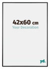Kent Aluminium Fotokader 42x60cm Zwart Hoogglans Voorzijde Maat | Yourdecoration.be