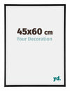 Kent Aluminium Fotokader 45x60cm Zwart Hoogglans Voorzijde Maat | Yourdecoration.be